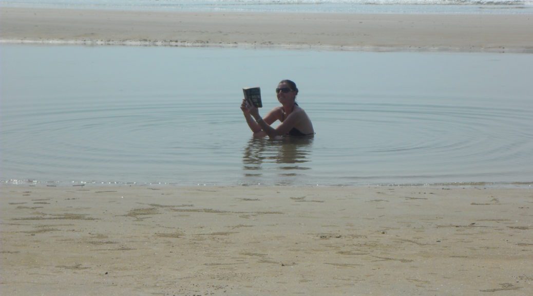 In the lagoon at Majorda Beach, Goa